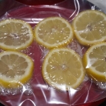 レモン冷凍しました❣️